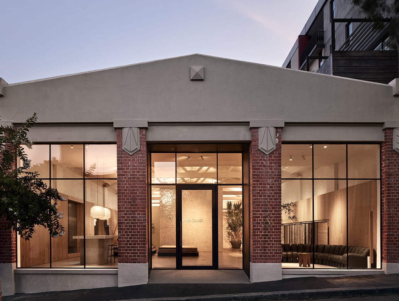 HW3676 Aspen Raw 13 | Armadillo Co Melbourne Showroom Redbrick Heritage Warehouse